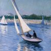 Gustave Caillebotte | Master apollon Segelboote auf der Seine bei Argenteuil, 1893 – Caillebotte