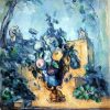 Paul Cézanne | Master apollon Große Vase im Garten - Paul Cezanne