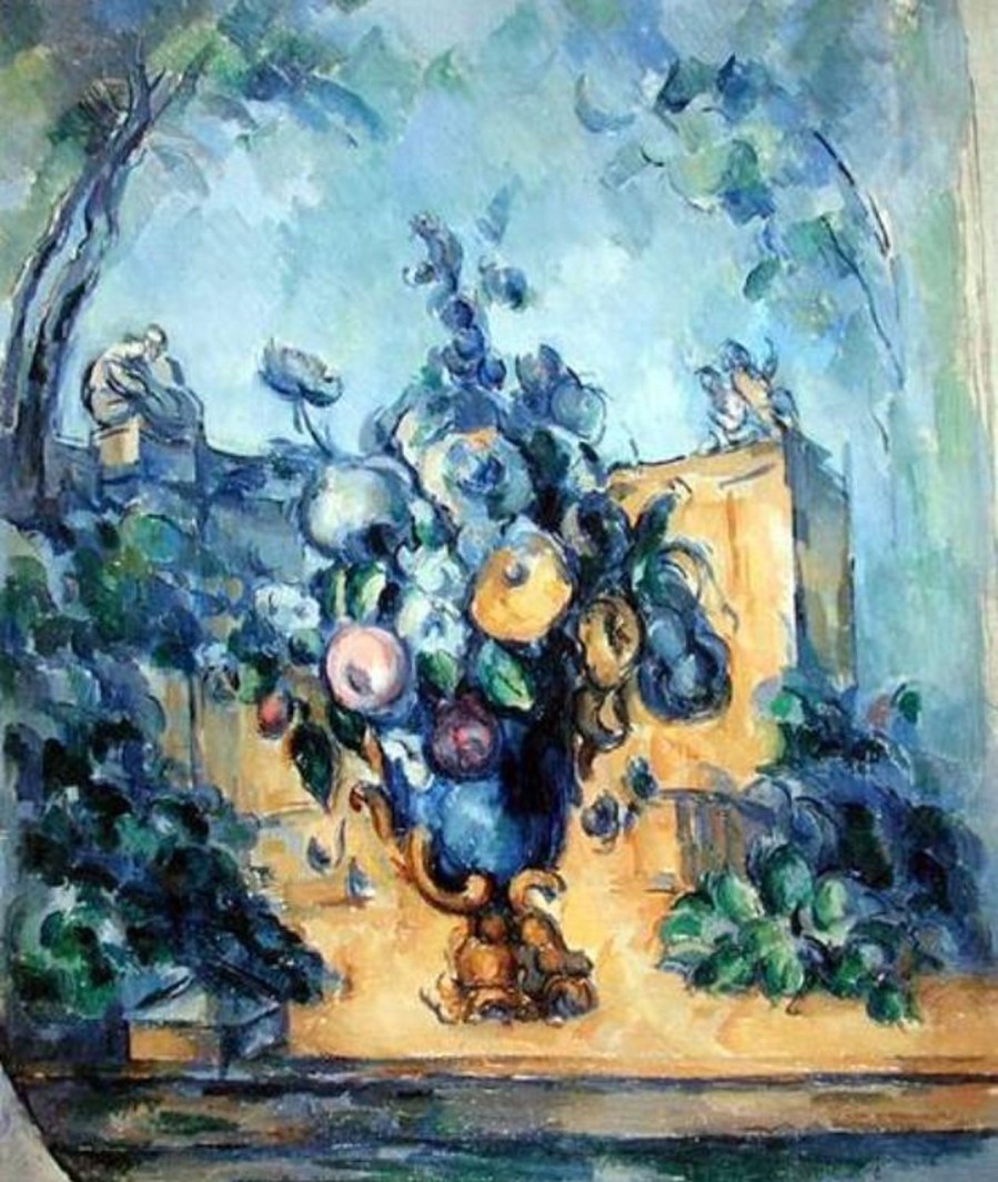 Paul Cézanne | Master apollon Große Vase im Garten - Paul Cezanne