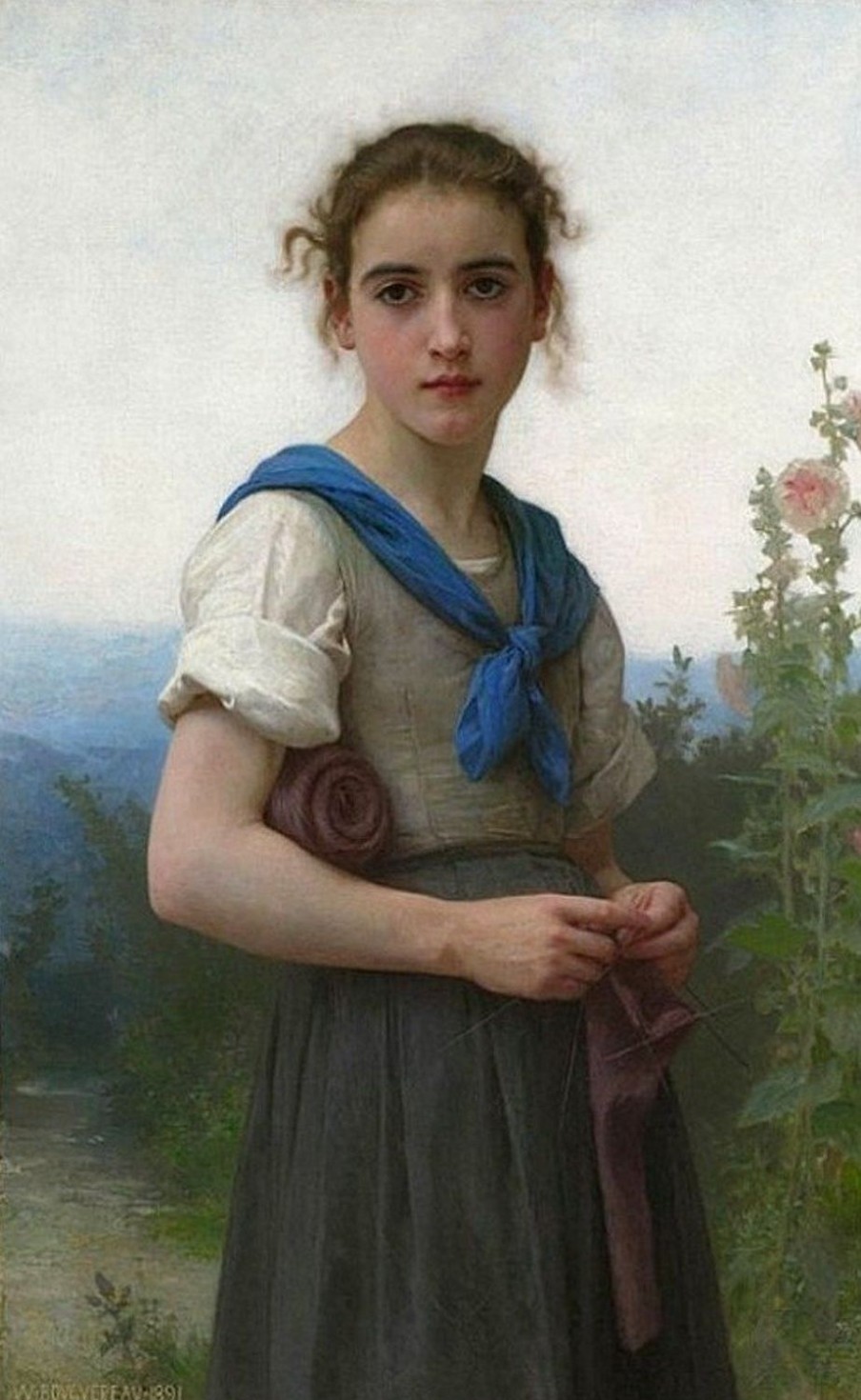 William Bouguereau | Master apollon Der kleine Stricker, 1891 – William Bouguereau