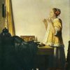 Johannes Vermeer | Master apollon Die Dame mit der Perlenkette – Johannes Vermeer