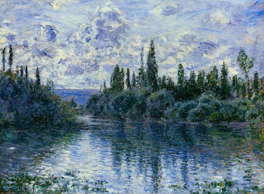 Claude Monet | Master apollon Arme der Seine bei Vetheuil 1878 – Claude Monet