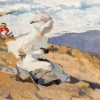 Joaquin Sorolla | Master apollon Der Strand in Biarritz - Sorolla