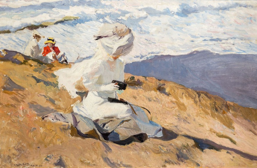 Joaquin Sorolla | Master apollon Der Strand in Biarritz - Sorolla