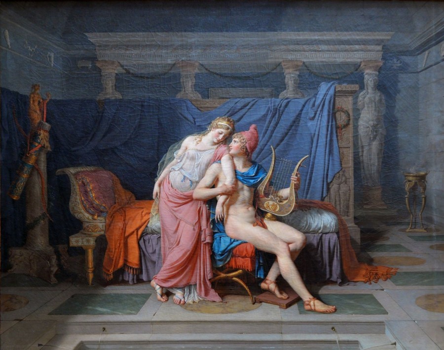 Jacques-Louis David | Master apollon Die Liebe von Paris und Helene – Jacques-Louis David