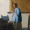 Johannes Vermeer | Master apollon Die Frau in Blau liest einen Brief – Johannes Vermeer