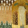 Gustav Klimt | Master apollon Kuss, Detail des Beethovenfrieses - Gustav Klimt