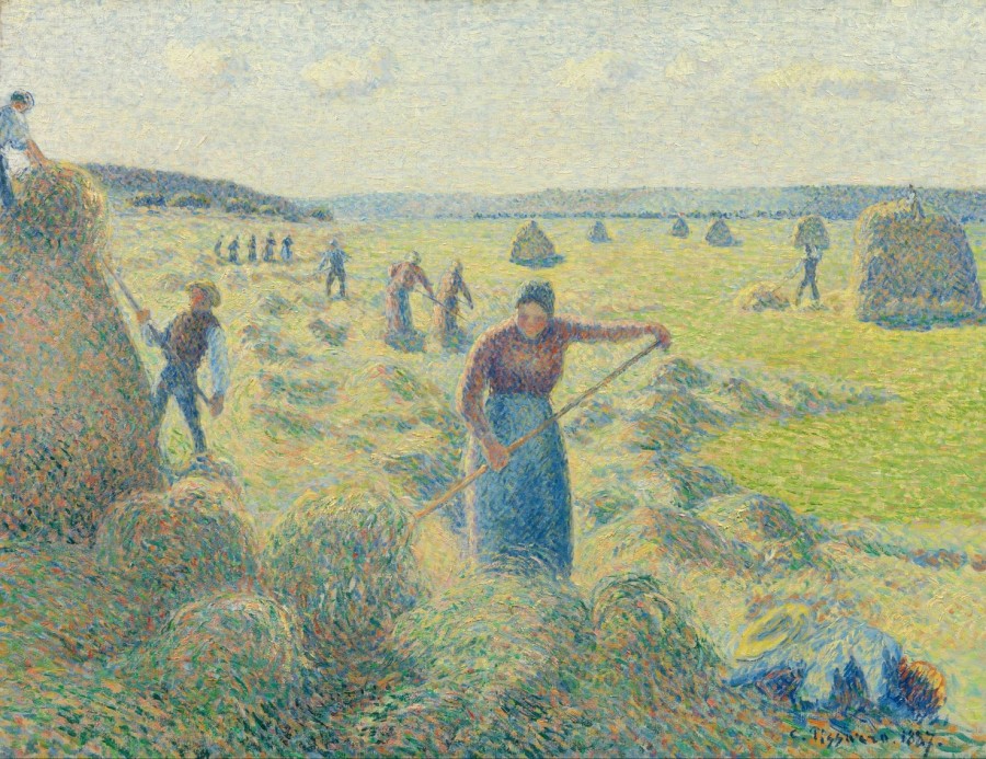 Camille Pissarro | Master apollon Die Heuernte, Eragny – Camille Pissarro