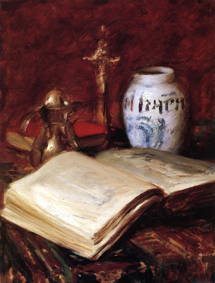 William Merritt Chase | Master apollon Das alte Buch – William Merritt Chase