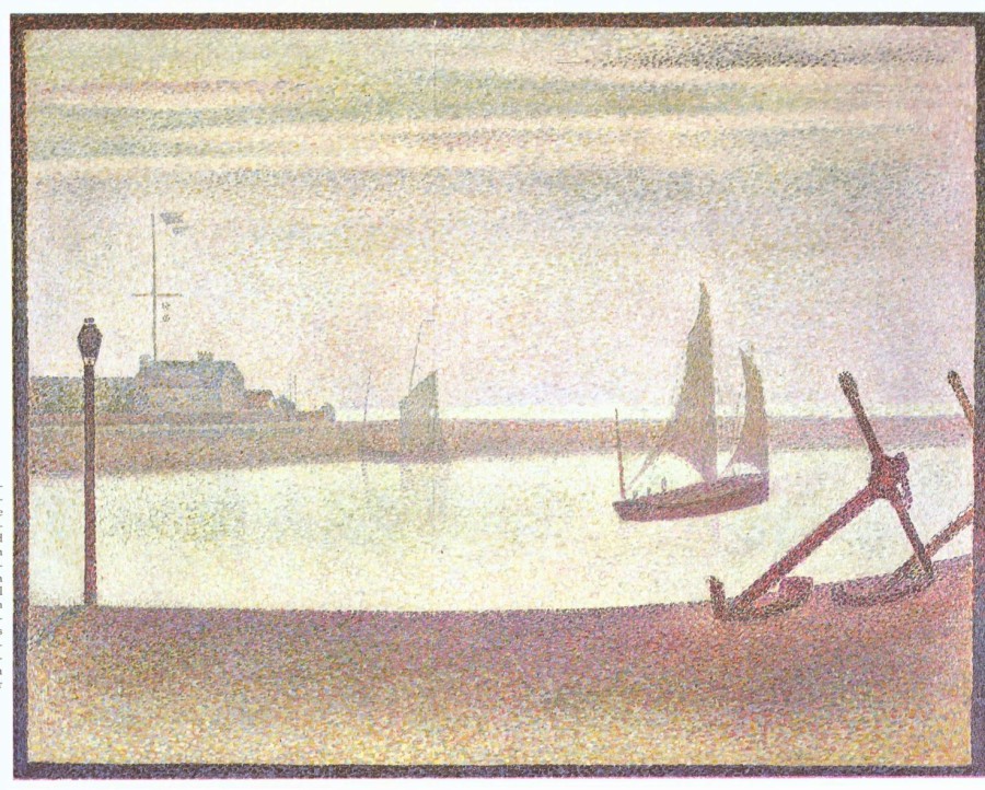 Georges Seurat | Master apollon La Manche in Gravelines, am Abend – Georges Seurat