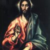 El Greco | Master apollon Christus als Erlöser – El Greco