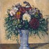 Paul Cézanne | Master apollon Blumenstrauß in der blauen Vase – Paul Cezanne