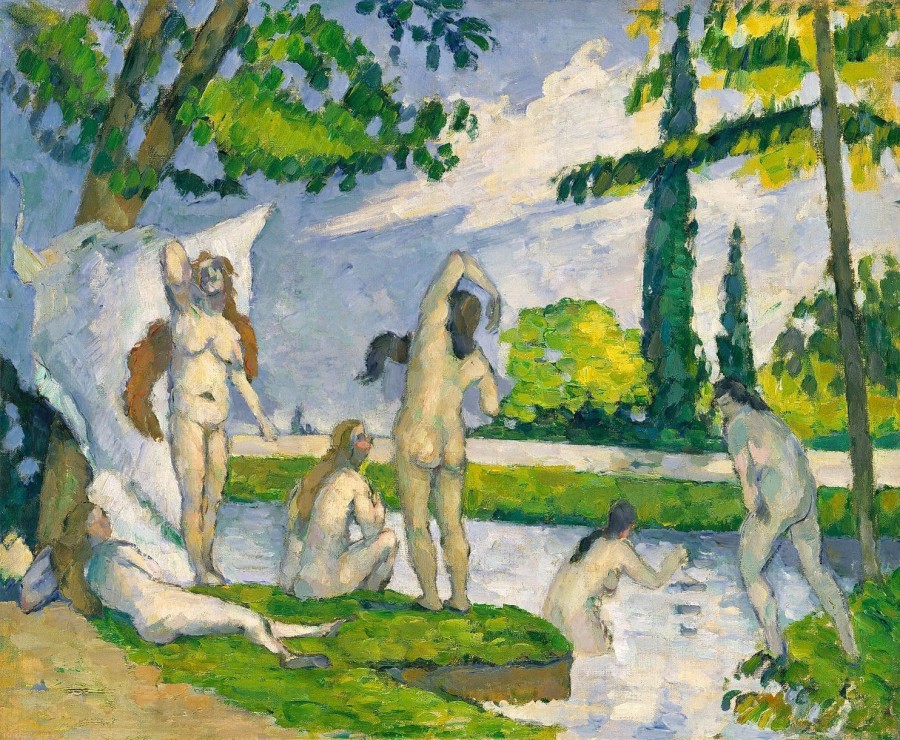 Paul Cézanne | Master apollon Badegäste (1874–1875) – Paul Cezanne