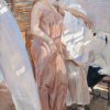 Joaquin Sorolla | Master apollon Der rosa Bademantel – Sorolla