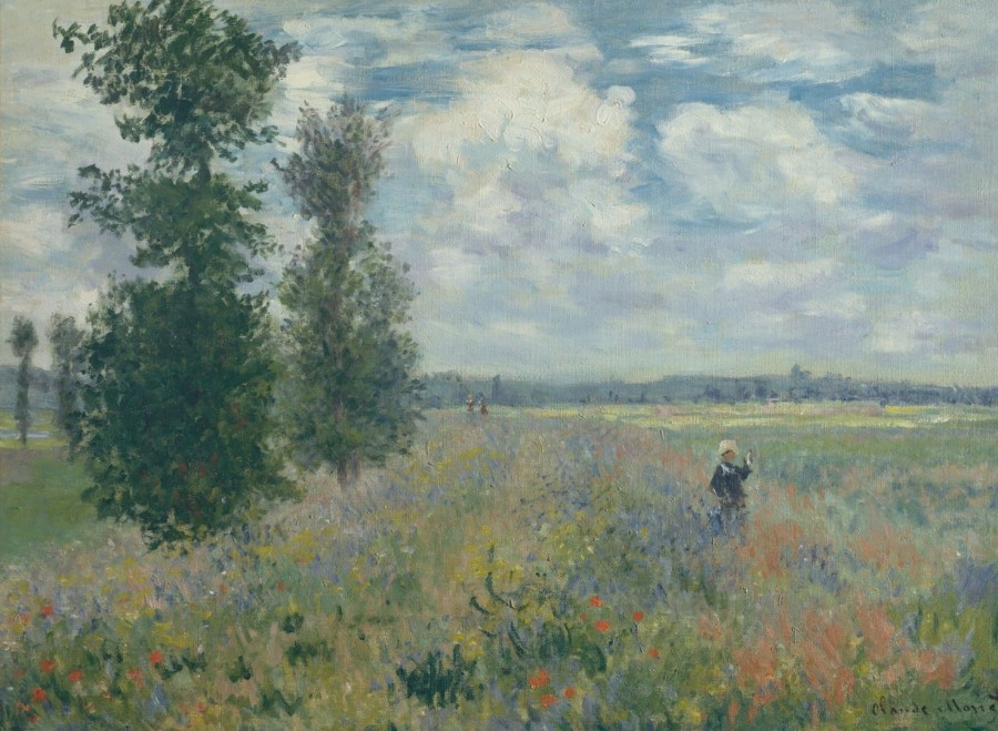 Claude Monet | Master apollon Mohnfelder in der Nähe von Argenteuil 1875 – Claude Monet