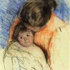 Mary Cassatt | Master apollon Skizze der Mutter, die Thomas ansieht – Mary Cassatt