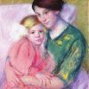 Mary Cassatt | Master apollon Mutter und Kind lesen – Mary Cassatt