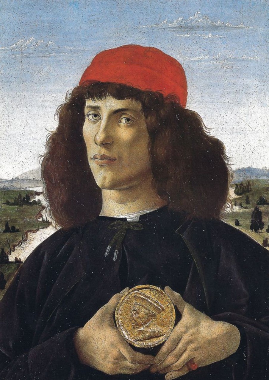 Sandro Botticelli | Master apollon Porträt eines Ausländers 1488 - Sandro Botticelli