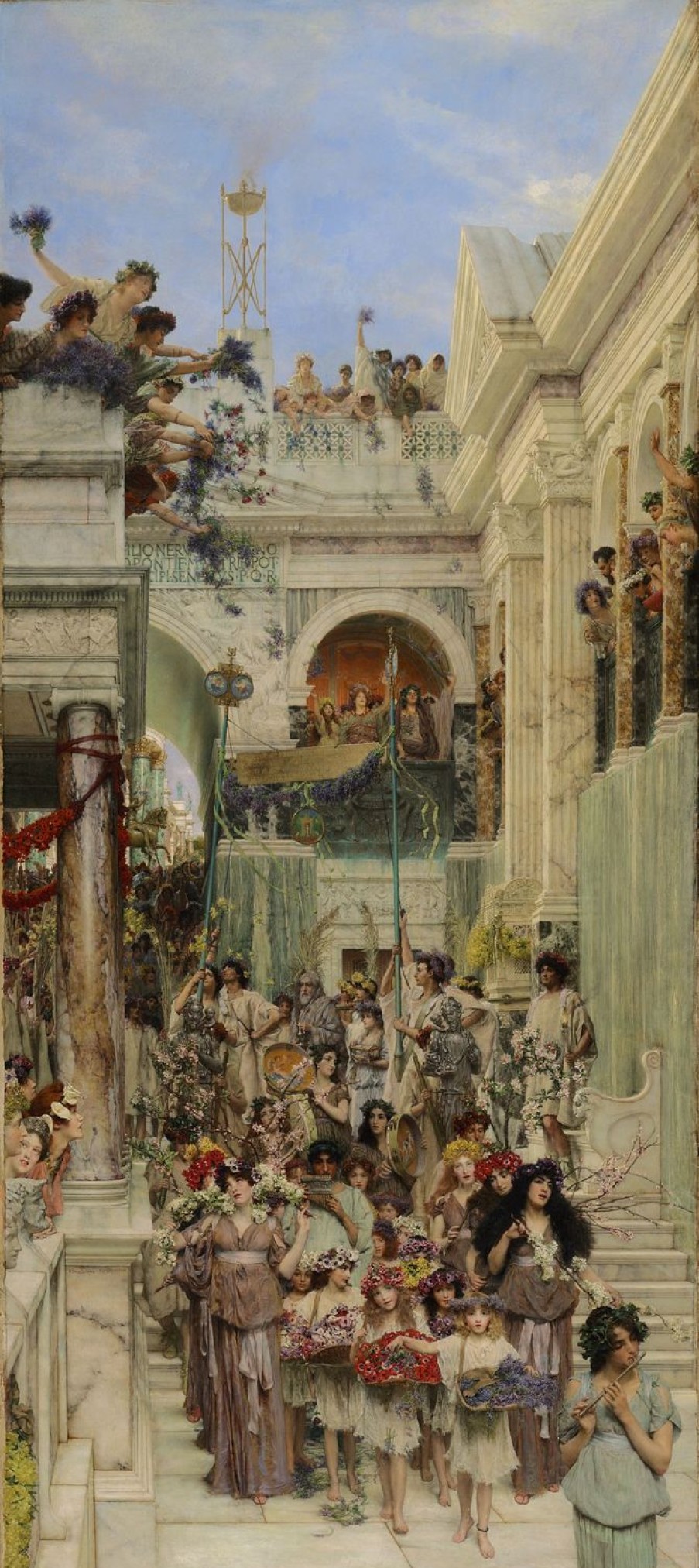 Lawrence Alma&Tadema | Master apollon Frühling - Lawrence Alma-Tadema