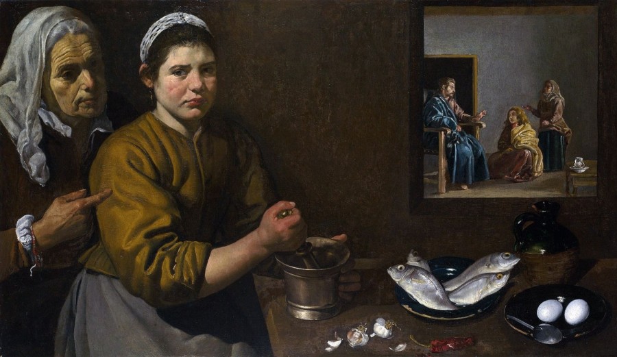 Diego Velazquez | Master apollon Christus im Haus von Martha und Maria – Diego Velazquez