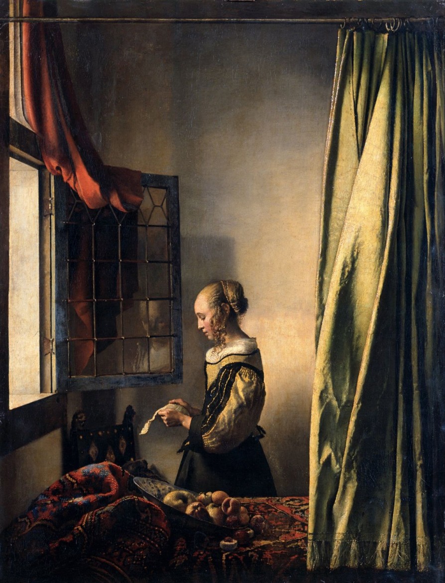 Johannes Vermeer | Master apollon Der Vorleser im Fenster – Johannes Vermeer