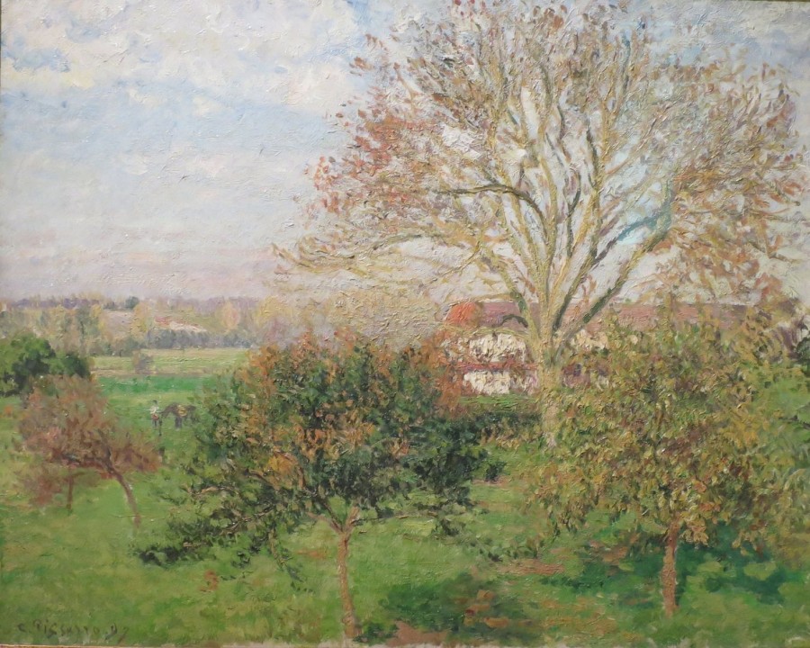 Camille Pissarro | Master apollon Herbstmorgen in Eragny - Camille Pissarro