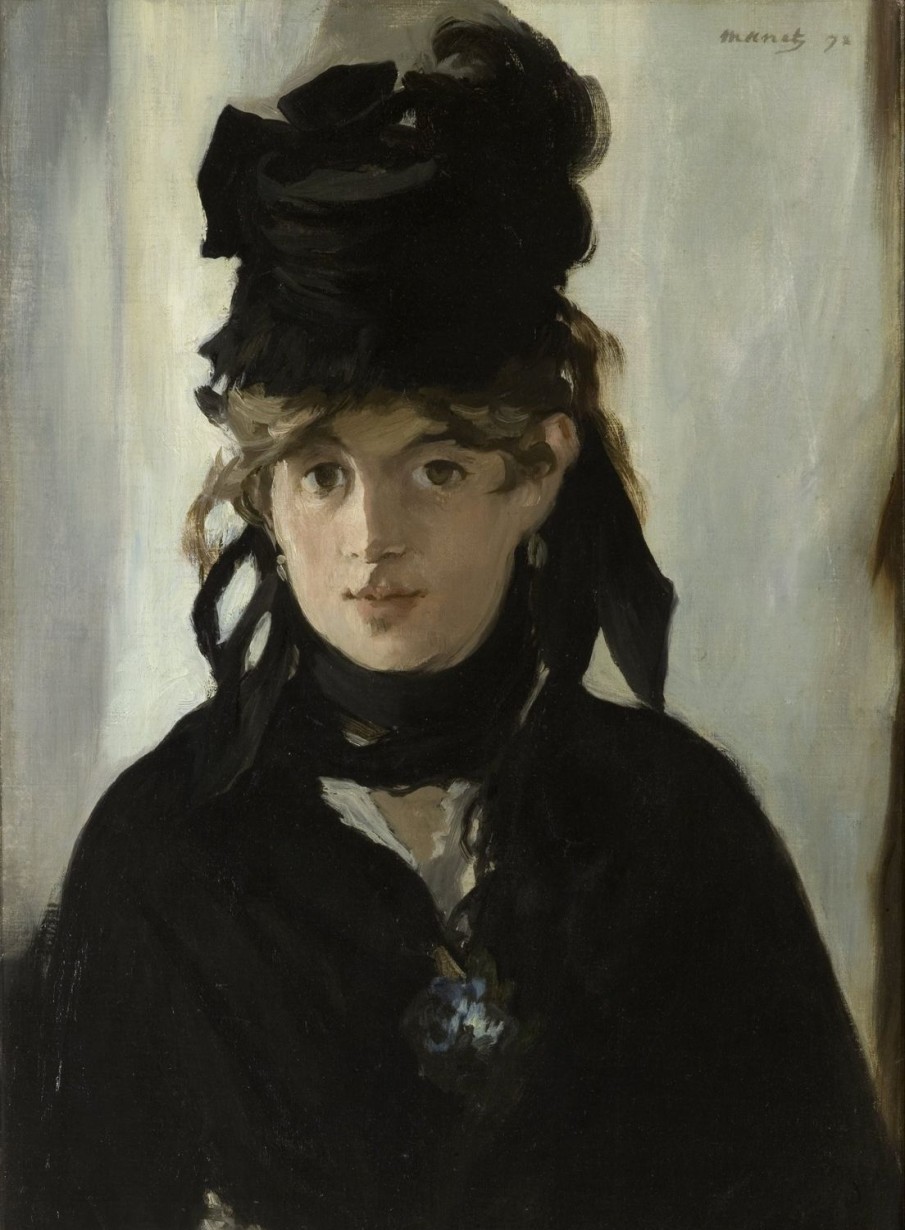 Edouard Manet | Master apollon Berthe Morisot mit einem Veilchenstrauß - Edouard Manet