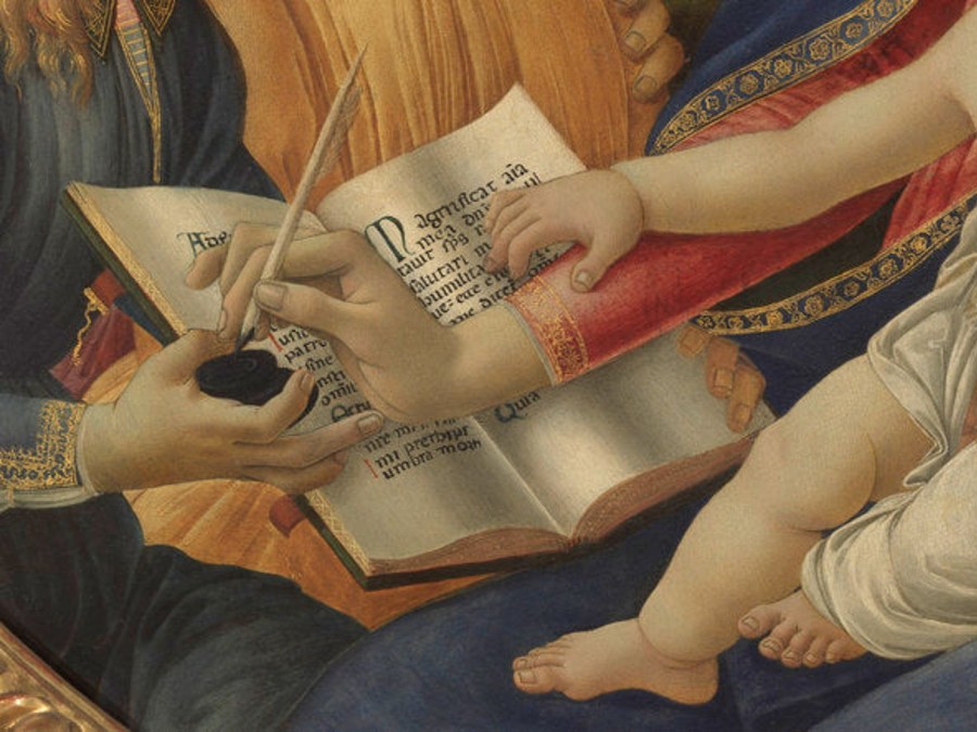 Sandro Botticelli | Master apollon Madonna Magnificat, Detail - Sandro Botticelli