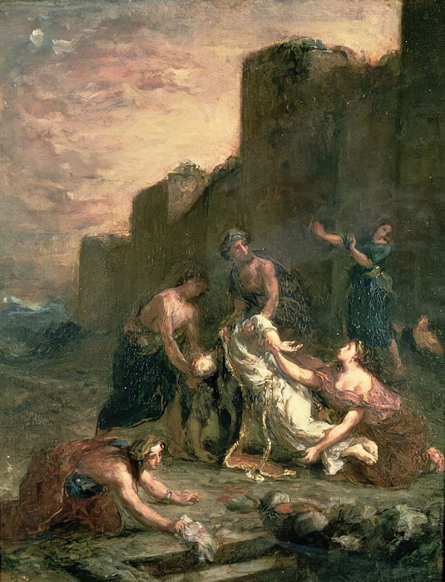 Eugène Delacroix | Master apollon Das Martyrium des Heiligen Stephanus – Eugene Delacroix