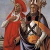 Sandro Botticelli | Master apollon Der heilige Hieronymus und der heilige Eligius – Sandro Botticelli