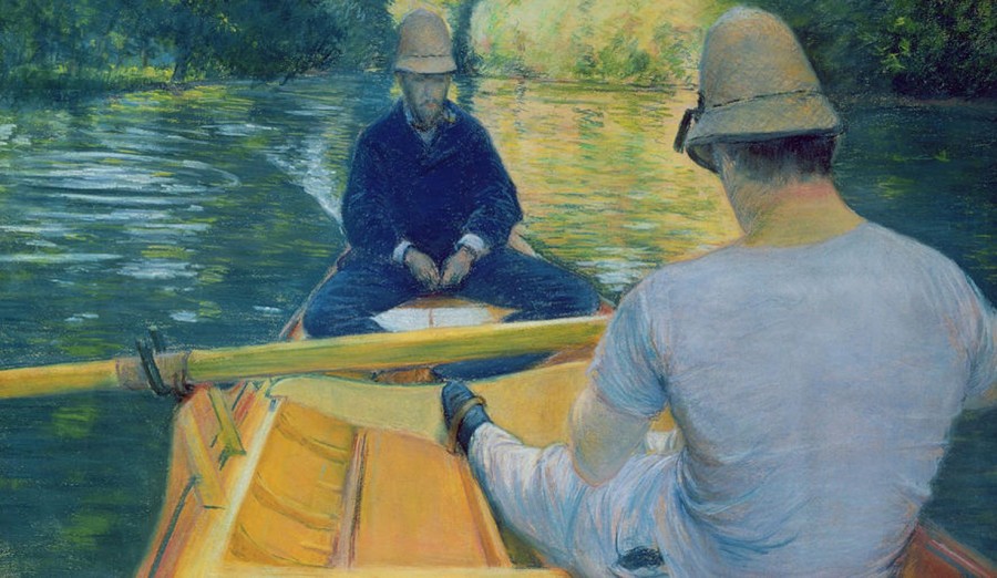 Gustave Caillebotte | Master apollon Bootsfahrer auf den Yerres - Caillebotte