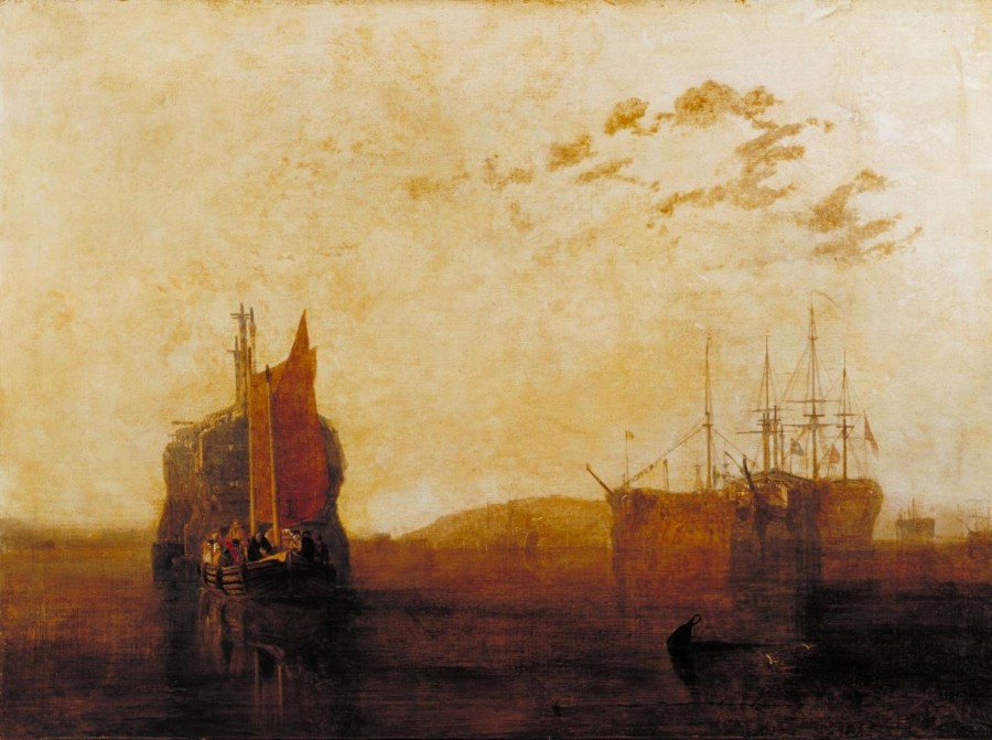 William Turner | Master apollon Hulks auf der Tamar – William Turner