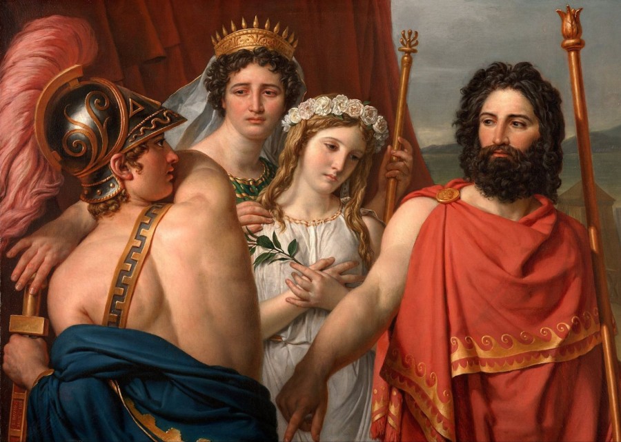 Jacques-Louis David | Master apollon Der Zorn des Achilles – Jacques-Louis David