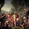 Jacques-Louis David | Master apollon Leonidas an den Thermopylen – Jacques-Louis David