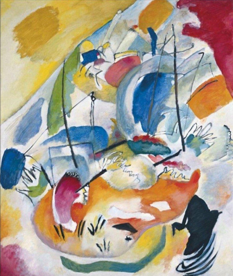 Wassili Kandinsky | Master apollon Improvisation 31 (Seeschlacht) – Wassily Kandinsky