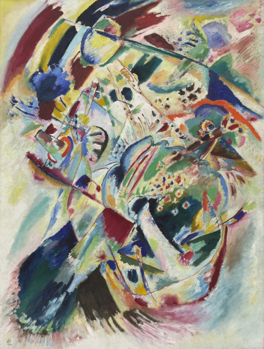 Wassili Kandinsky | Master apollon Wandtafel für Edwin Campbell Nr. 4 – Wassily Kandinsky