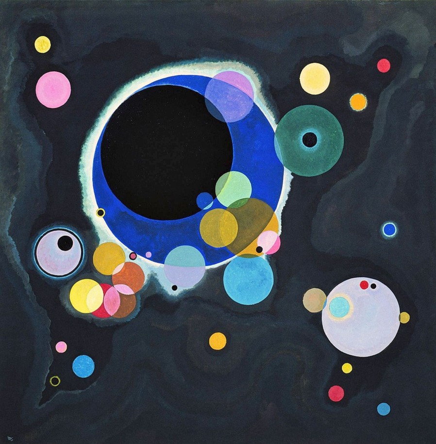 Wassili Kandinsky | Master apollon Mehrere Kreise - Wassily Kandinsky