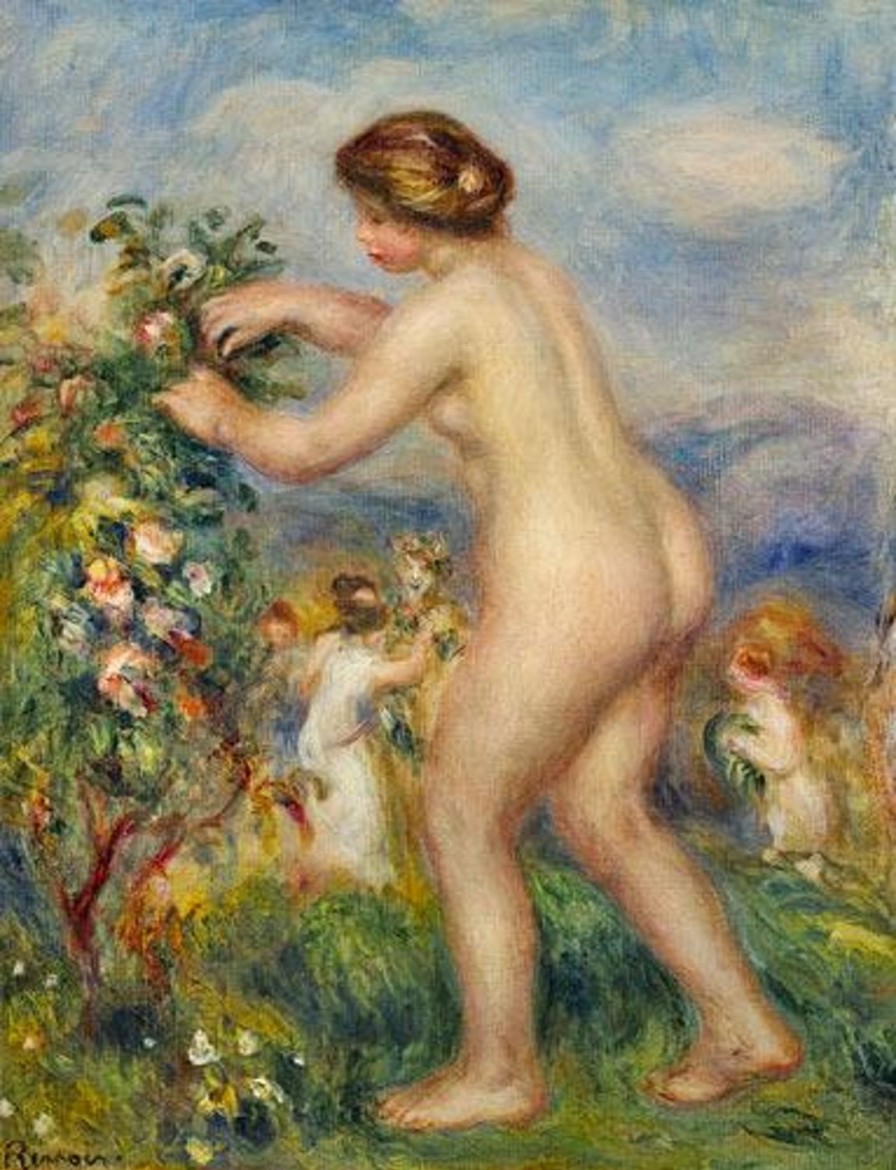 Pierre-Auguste Renoir | Master apollon Junge nackte Frau in der Landschaft - Pierre-Auguste Renoir