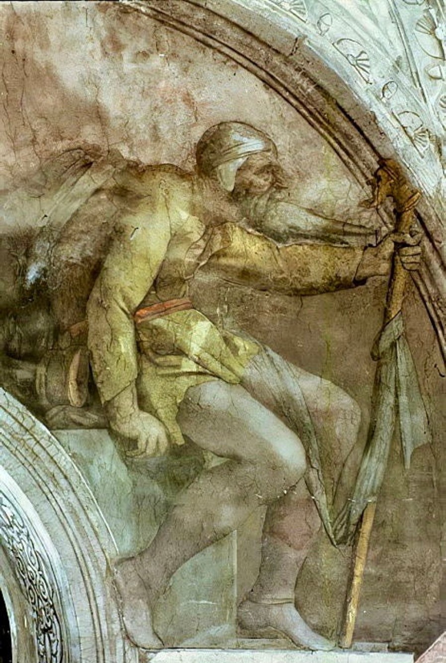 Michel&Angelo | Master apollon Die Decke der Sixtinischen Kapelle: Einer der Vorfahren Gottes – Michelangelo