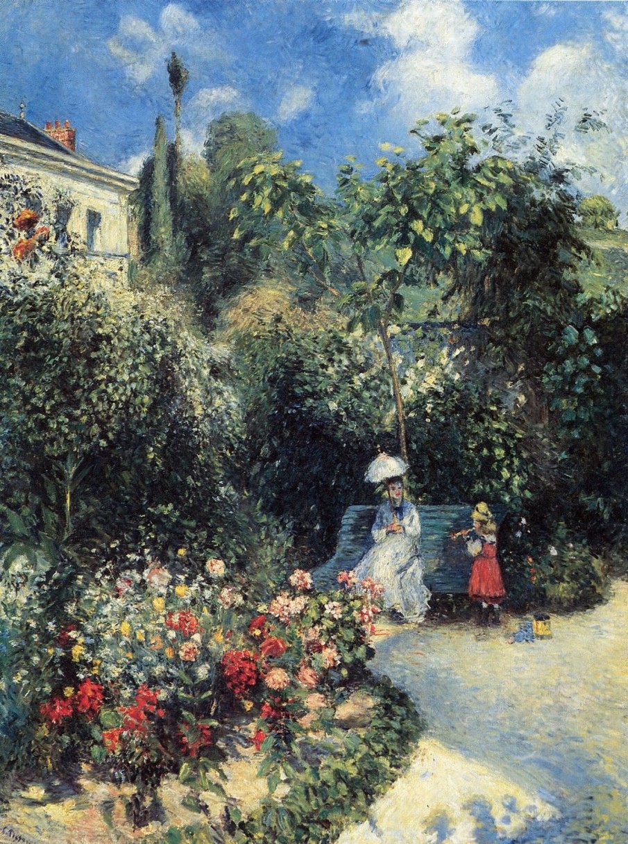 Camille Pissarro | Master apollon Im Mathurins-Garten, Pontoise – Camille Pissarro