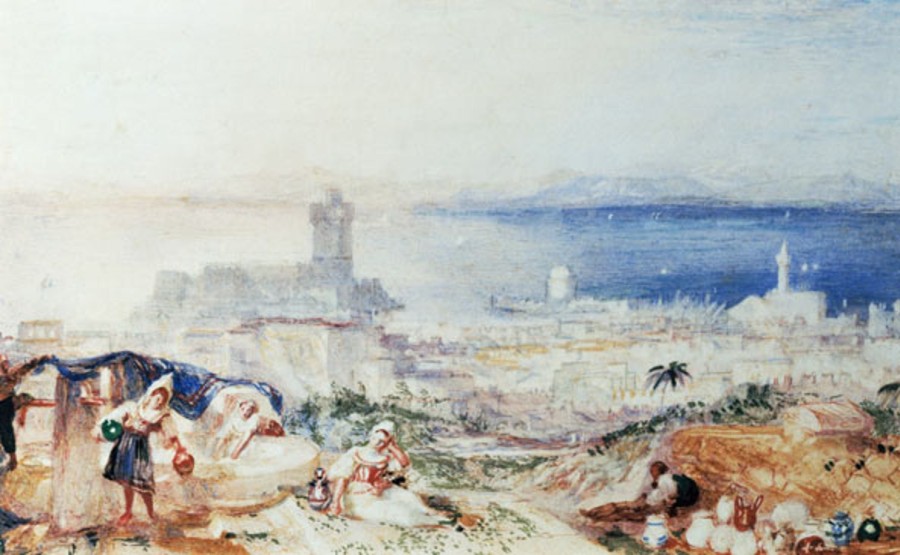 William Turner | Master apollon Ansicht von Rhodos - William Turner