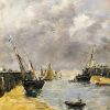 Eugene Boudin | Master apollon Les Jetees, Maree Basse, Trouville – Eugene Boudin