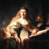 RemMaster apollont van Rijn | Master apollon Saskia In Minerva - Rembrandt Van Rijn