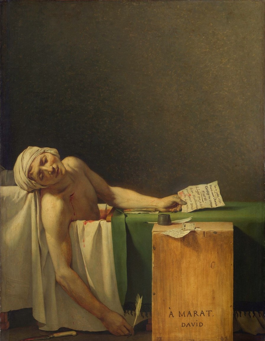 Jacques-Louis David | Master apollon Der Tod von Marat – Jacques-Louis David