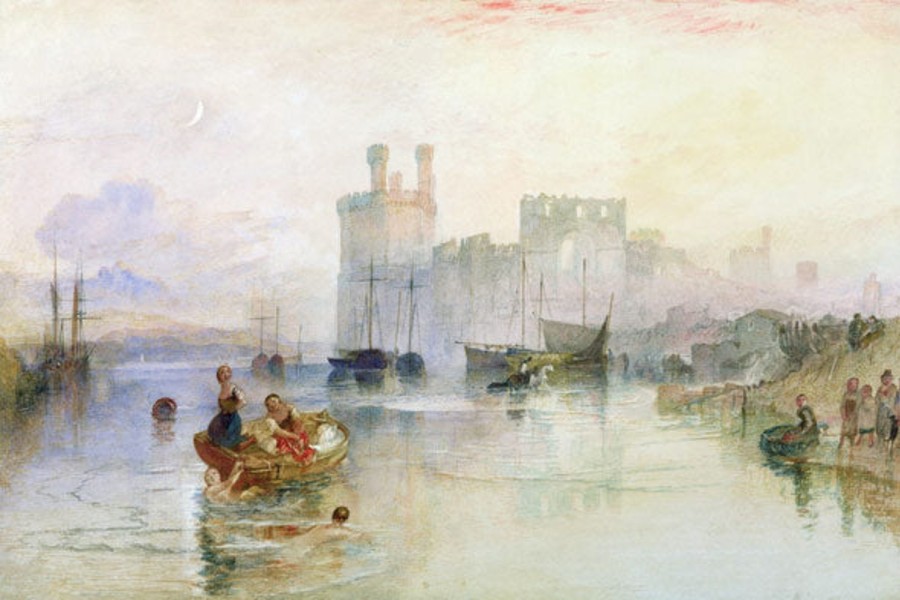 William Turner | Master apollon Blick auf Carnarvon Castle – William Turner