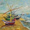 Vincent van Gogh | Master apollon Boote in Saintes-Maries - Van Gogh