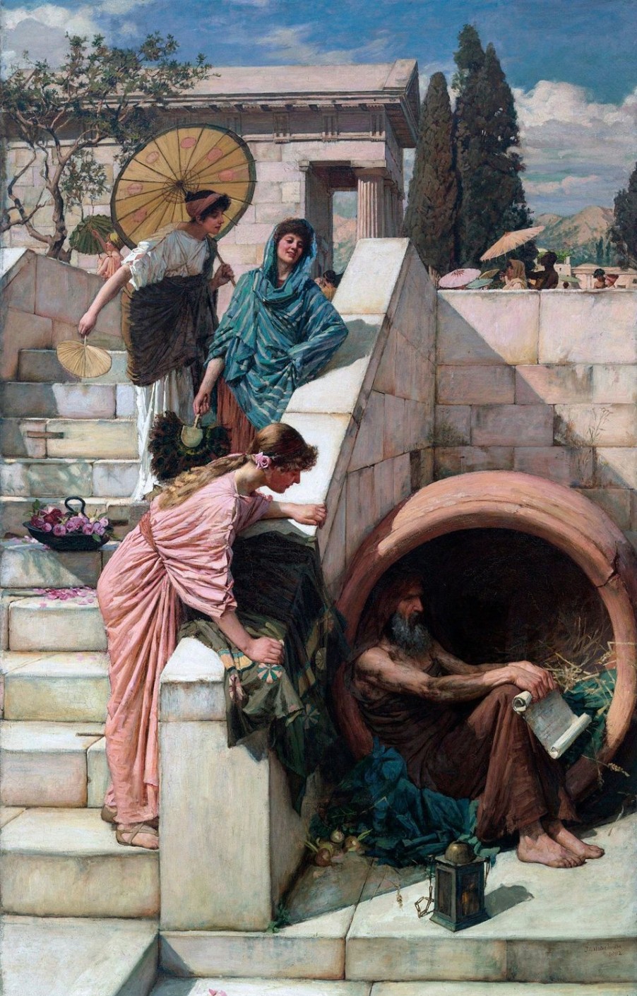 John William Waterhouse | Master apollon Diogenes – John William Waterhouse