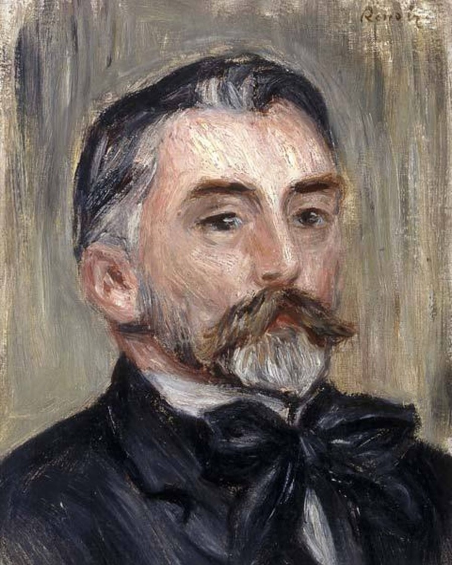 Pierre-Auguste Renoir | Master apollon Porträt von Stéphane Mallarmé - Pierre-Auguste Renoir