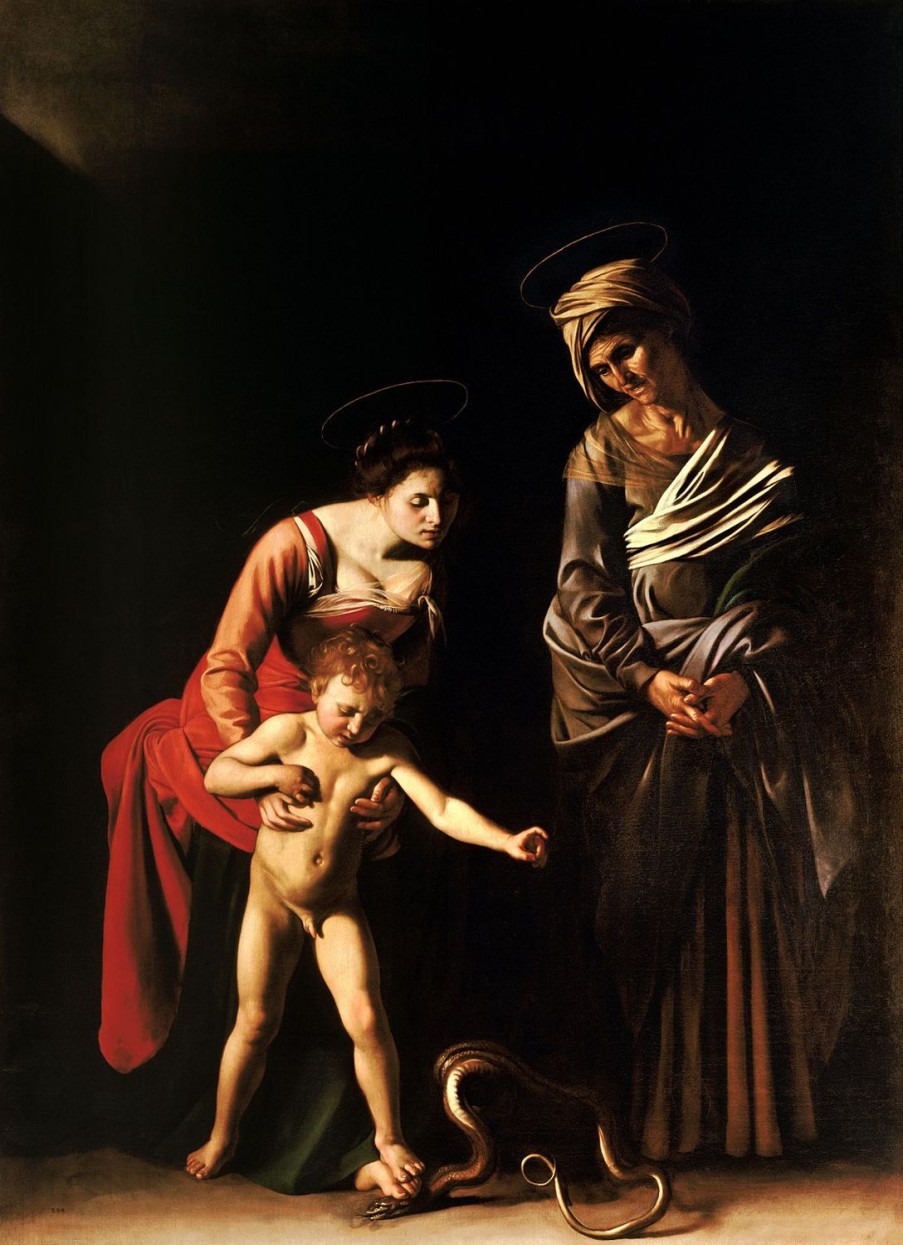 Caravaggio | Master apollon Die Madonna des Bräutigams - Caravaggio