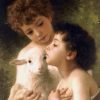 William Bouguereau | Master apollon Kinder mit Lamm – William Bouguereau